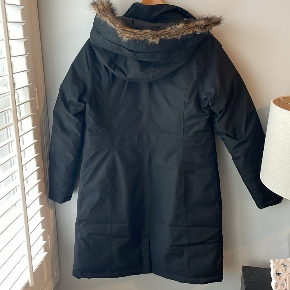 Eddie Bauer Winter Waterproof Black Down Coat - Picture 7 of 11